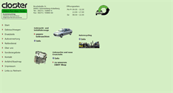 Desktop Screenshot of closter.de